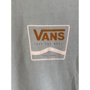 Vans Blue Short Sleeve Tee Casual Cotton